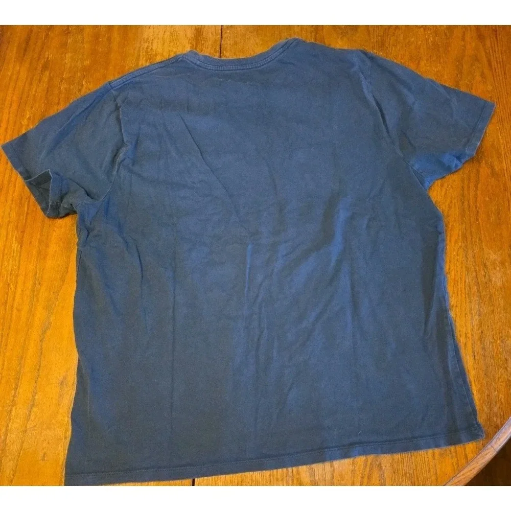 Levi's The Pocket Tee Standard Fit‎ Men's Size XXL Blue Cotton T Shirt Levis